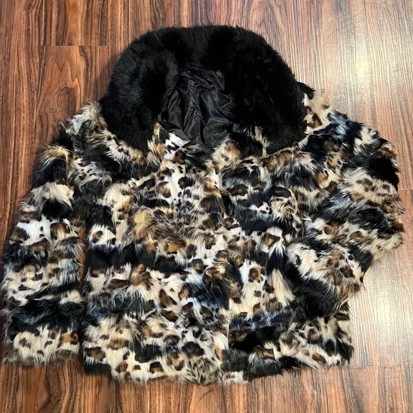 NWOT Sam Edelman Reversible Faux Fur Jacket - Picture 6 of 13